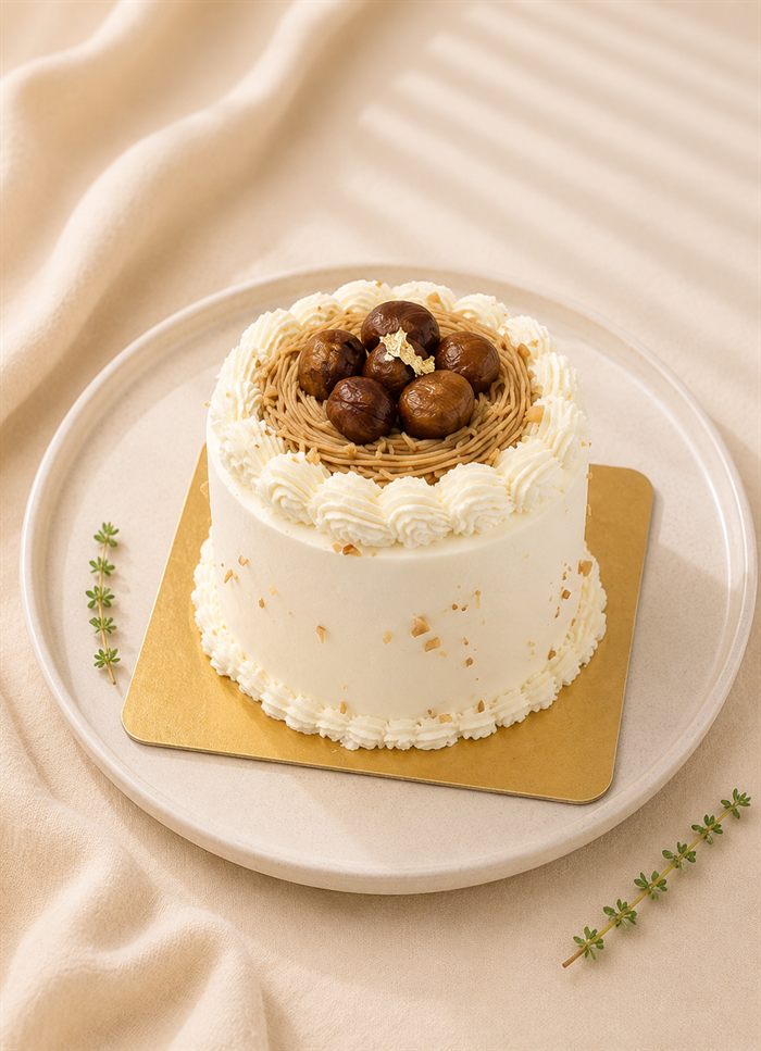 Mont Blanc cake